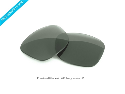 progressive hd hi index sunglass lenses